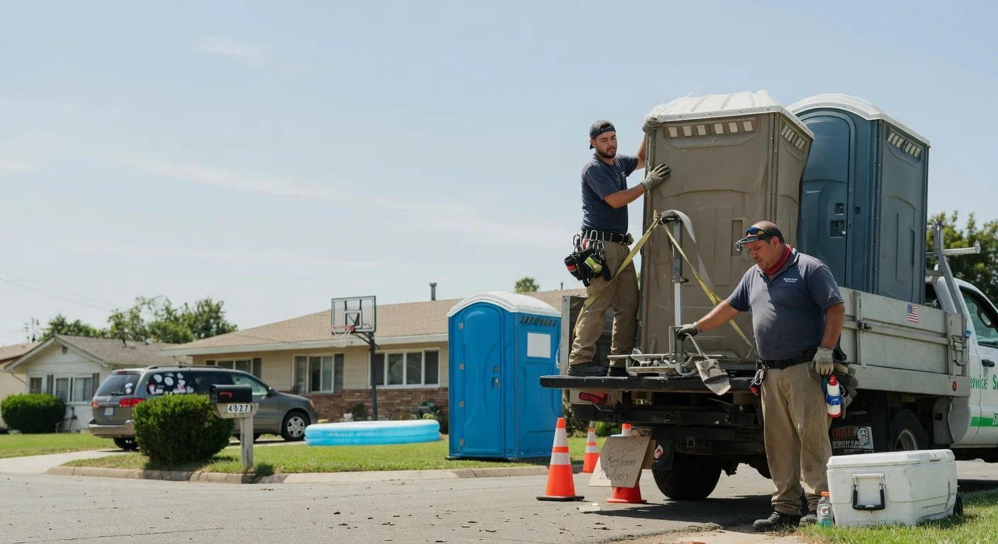 Porta Potty Rental in Sterling, KS near me