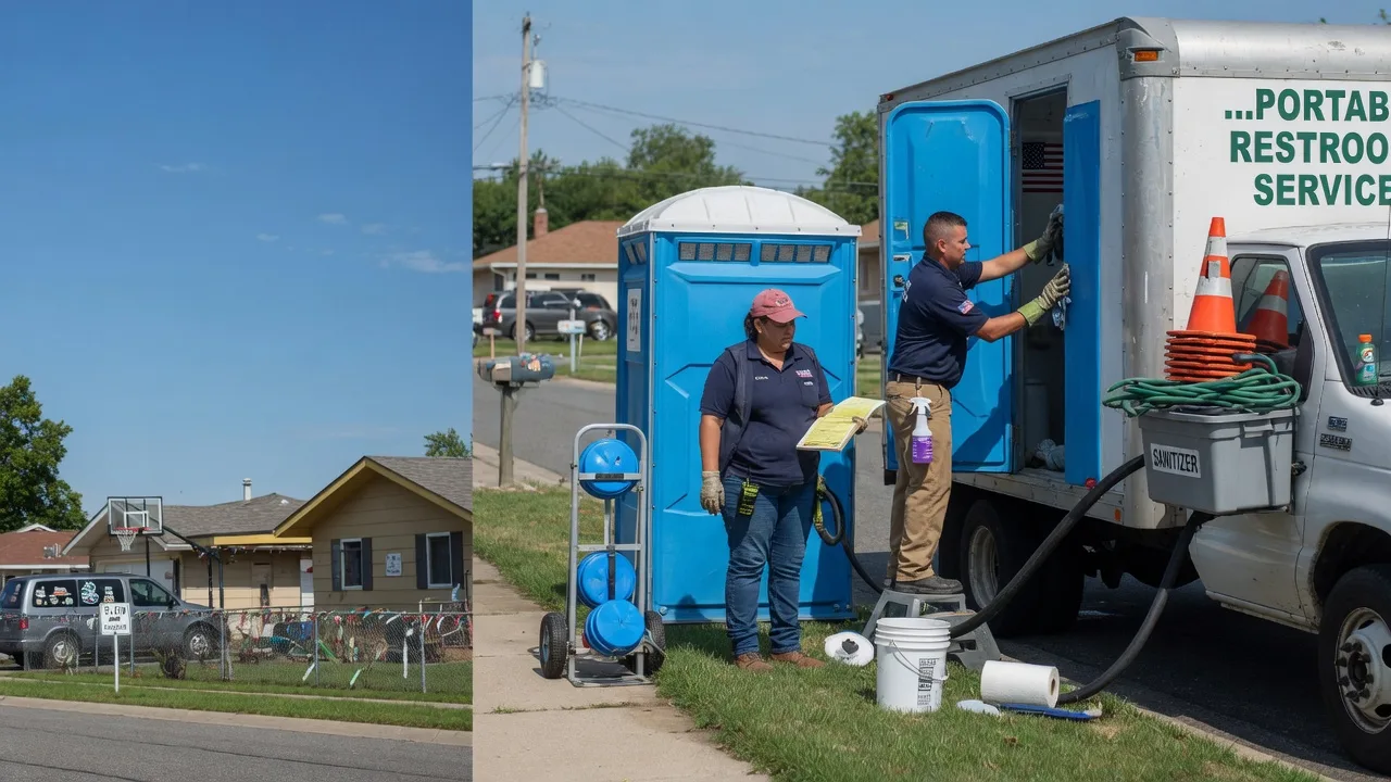 Portable Toilet Rental in Sterling, KS near me
